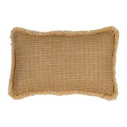 Housse de coussin d'extérieur en tissu naturel 50x30cm - Garden