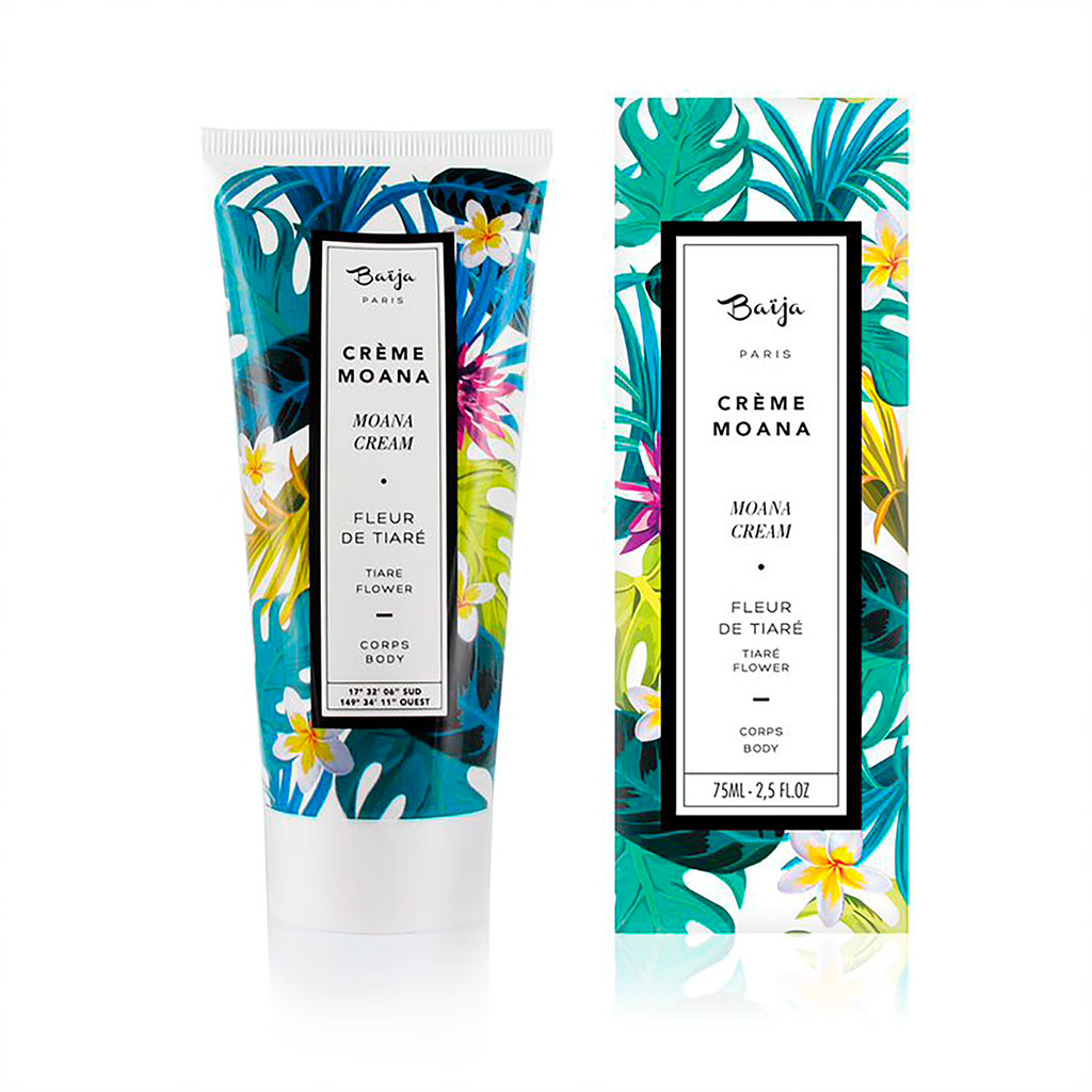 Crème corps Fleur de Tiaré 75mL- Moana