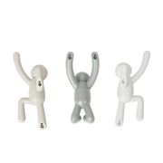 Crochet mural bonhomme multicolor buddy