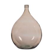 Vase dame jeanne en verre recyclé sable 34l - Simplicity