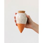 Diffuseur d'eau en argile blanc graine 25cl - Olla