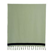 Drap de plage en coton amande 90x180cm - Copacabana