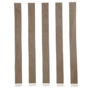 Drap de plage en coton rayé lin et blanc 90x170cm - Porto