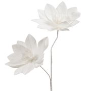 Fleur blanche h105cm - Tania