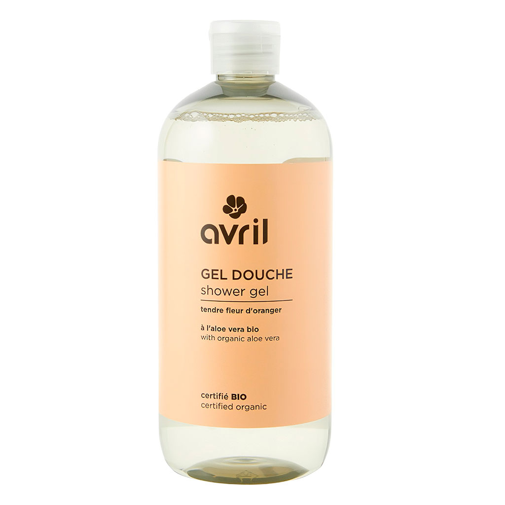 Gel douche tendre fleur d'oranger 500 ml - certifié bio