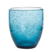 Gobelet Verre à eau 33 cl en verre bleu - Verres et carafes - Décomania