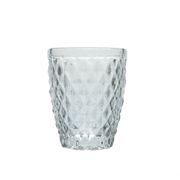 Gobelet en verre transparent 22cl - Diamond