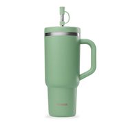 Gourde isotherme Travel Cup en inox vert tilleul 900ml