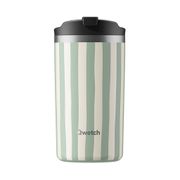 Gourde isotherme Travel mug en acier inoxydable vert tilleul 35cl - Allure