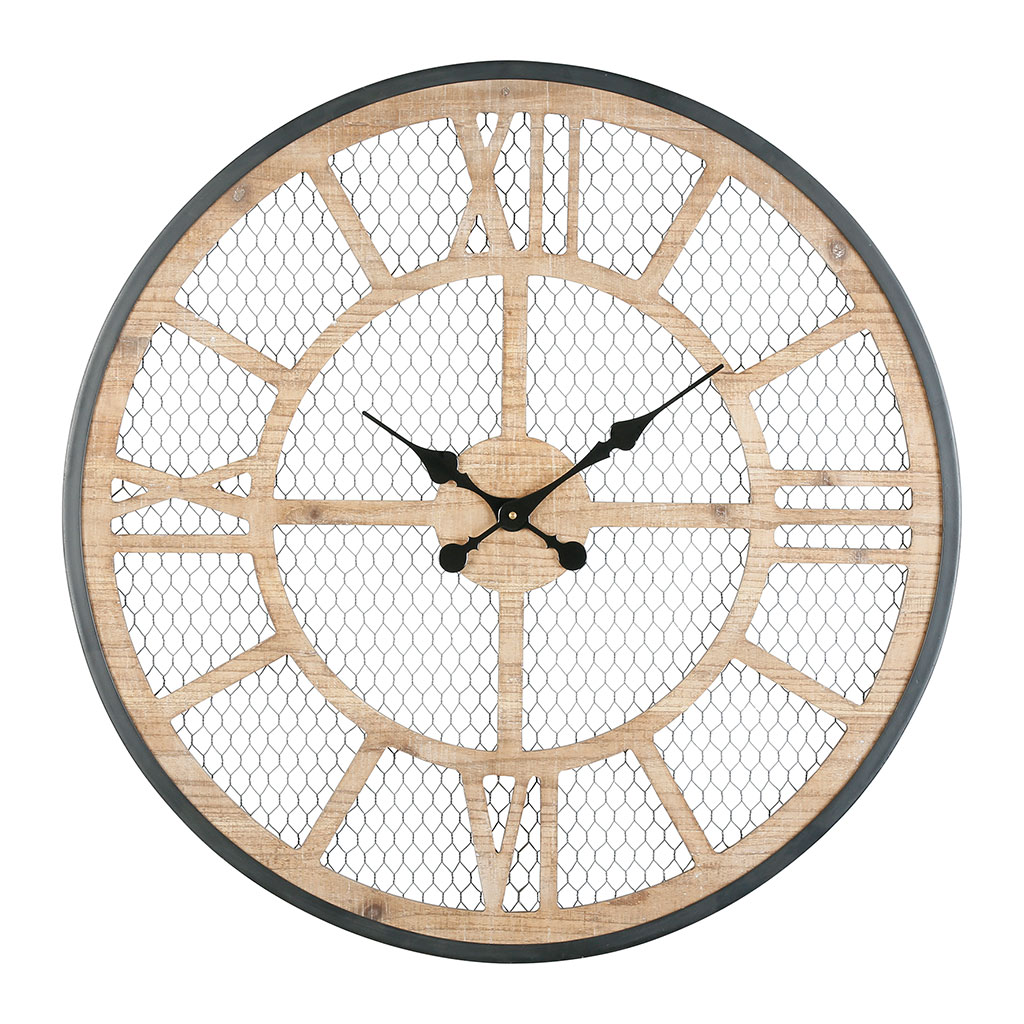 Horloge lumineuse Demi cercle - Mon Horloge Murale Design