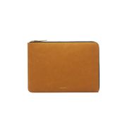 Housse d'ordinateur camel - Atelier