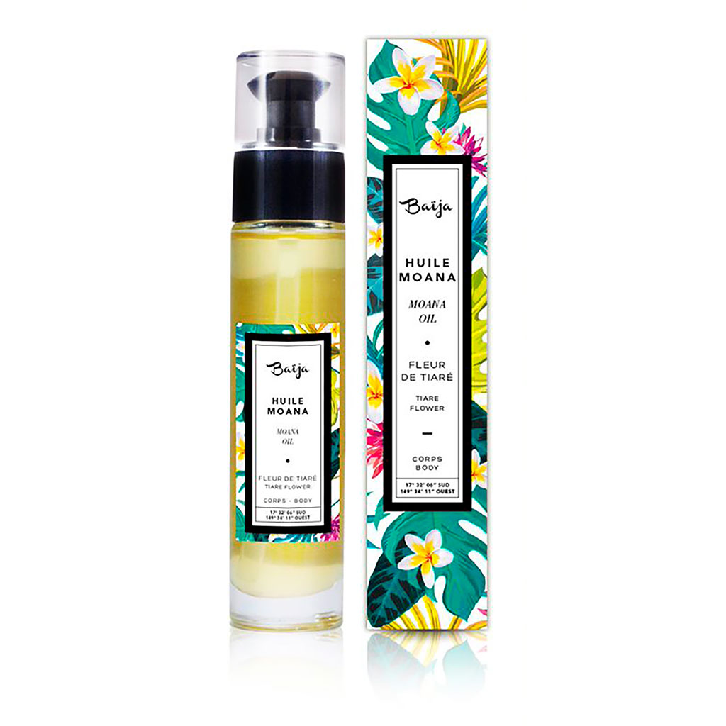 Huile corps Fleur de Tiaré 50ml - Moani