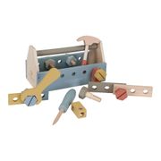 Jouet en bois pour enfant boîte à outils