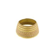 Jupe de sapin en jonc de mer doré d50cm