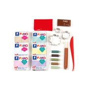 Kit Fimo Kawaii Family 18 pièces