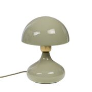Lampe champignon en fer amande H24cm - Paulette