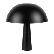 Lampe champignon en fer noir h44cm - Ardecor
