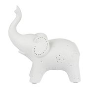Lampe led elephant blanc