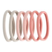 Lot de 6 élastiques sans couture