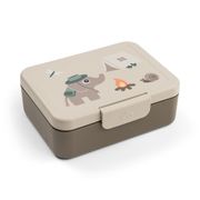 Lunch box avec séparateur sable 17x13cm - Tiny trails