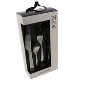 Ménagère 24 pièces en acier inoxydable