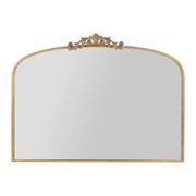 Miroir baroque en fer doré 101x77.5cm - lore