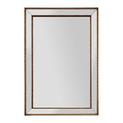 Miroir en bois doré h110cm - Brocante