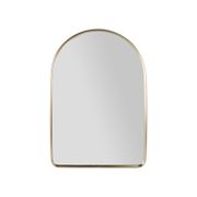 Miroir en fer doré 50x33cm - Ilena