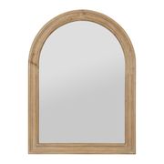 Miroir naturel foncé 60x80cm en bois de sapin - firmin