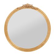 Miroir rond doré 80x84cm - sonate
