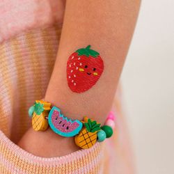 Mon kit bijou enfant - bracelet fruits