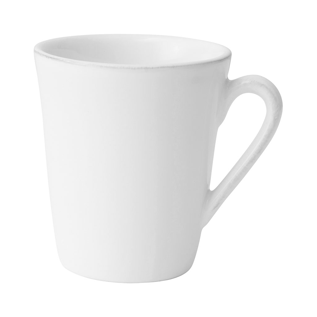 Mug americain en faïence blanc 25cl