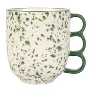 Mug vert d'eau 37.5cl en porcelaine - funny