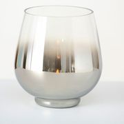 Photophore grazia argent d18xh20cm