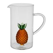 Pichet ananas en verre borosilicate ambre 1.3L