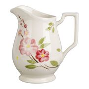 Pichet en faïence rose 94cl - Blandine