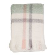 Plaid en tissu bleu et rose 170x130cm - Klosen