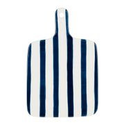 Planche a découper en porcelaine indigo 28x18cm - Artist