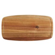 Planche à pain en acacia naturel 36x18cm