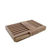 Planche à pain ramasse miettes avec couteau pain