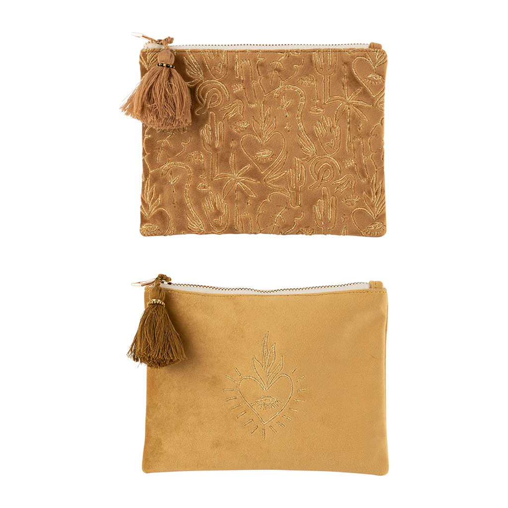 Pochette mordorée shop