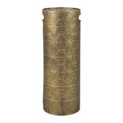 Porte parapluie en fer doré h56cm - Orient