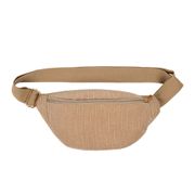 Sac banane en velours côtelé beige - Bananez
