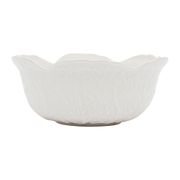 Saladier chou en grès blanc d22cm - Chou