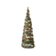 Sapin de noël artificiel en rotin h40cm