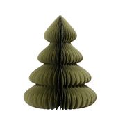 Sapin en papier vert h60cm