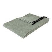 Serviette de douche en coton celadon 90x140cm - Issey