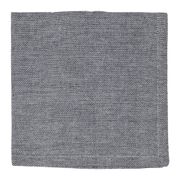 Serviettes de table x4 en coton bleu 45x45cm - Carely