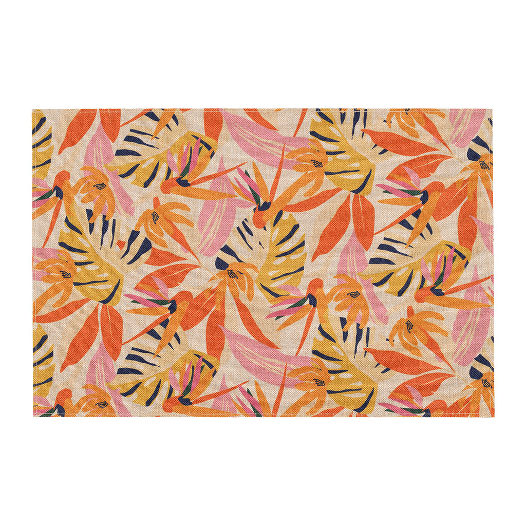 Set de table orange et rose 45x30cm - Allegra