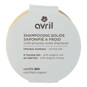 Shampooing solide saponifié à froid cheveux normaux 100g - certifié bio